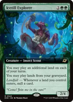 NM Foil R - Icetill Explorer (Extended Art): Edge of Eternities - Image 2