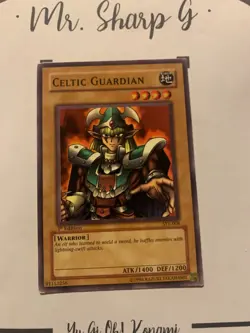 CELTIC GUARDIAN - 1st EDITION SYE-008 ENGLISH Yu-Gi-Oh! CARD COMMON KONAMI - Image 5