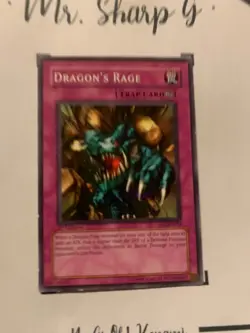 DRAGON'S RAGE - 1st EDITION SD1-EN024 ENGLISH Yu-GI-Oh! CARD COMMON KONAMI - Image 2