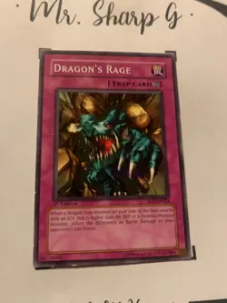 DRAGON'S RAGE - 1st EDITION SD1-EN024 ENGLISH Yu-GI-Oh! CARD COMMON KONAMI - Image 4