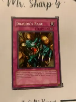 DRAGON'S RAGE - 1st EDITION SD1-EN024 ENGLISH Yu-GI-Oh! CARD COMMON KONAMI - Image 8