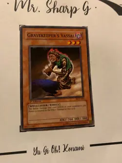 GRAVEKEEPER'S VASSAL - 1st EDITION PGD-063 ENGLISH Yu-Gi-Oh! CARD COMMON - Image 4
