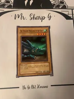 THE DRAGON DWELLING IN THE CAVE - SKE-013 ENGLISH Yu-Gi-Oh! CARD COMMON KONAMI - Image 2
