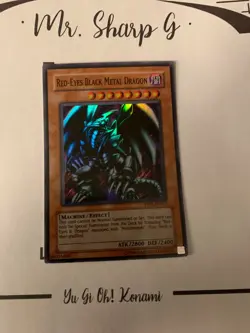 RED-EYES BLACK METAL DRAGON - PP01-EN015 ENGLISH Yu Gi Oh! CARD SUPER RARE HOLO - Image 2