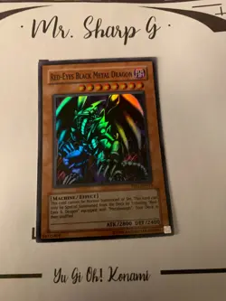 RED-EYES BLACK METAL DRAGON - PP01-EN015 ENGLISH Yu Gi Oh! CARD SUPER RARE HOLO - Image 5