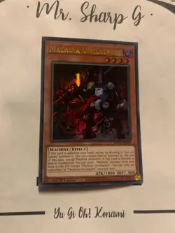 MACHINA UNCLASPARE - 1st EDITION MP22-EN014 ENGLISH Yu Gi Oh! CARD ULTRA RARE - Image 3