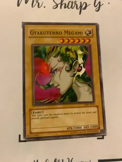 GYAKUTENNO MEGAMI - SDK-E010 ENGLISH Yu-Gi-Oh! CARD COMMON KONAMI - Image 13
