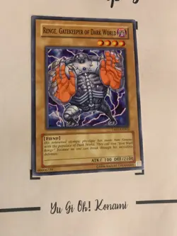 RENGE, GATEKEEPER OF DARK WORLD - TAEV-EN003 ENGLISH Yu-Gi-Oh! CARD COMMON OCG - Image 10