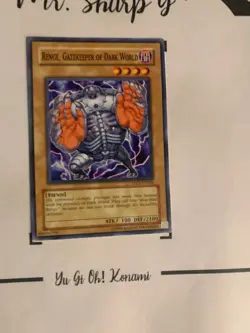 RENGE, GATEKEEPER OF DARK WORLD - TAEV-EN003 ENGLISH Yu-Gi-Oh! CARD COMMON OCG - Image 2
