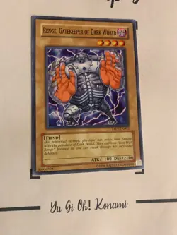RENGE, GATEKEEPER OF DARK WORLD - TAEV-EN003 ENGLISH Yu-Gi-Oh! CARD COMMON OCG - Image 4