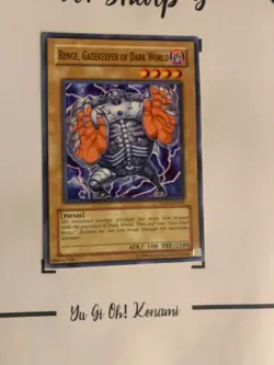 RENGE, GATEKEEPER OF DARK WORLD - TAEV-EN003 ENGLISH Yu-Gi-Oh! CARD COMMON OCG - Image 9