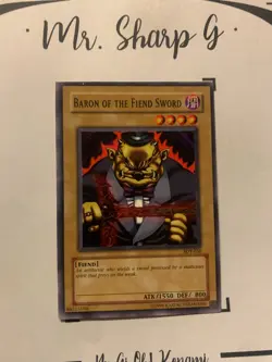 BARON OF THE FIEND SWORD - SDY-036 ENGLISH Yu-Gi-Oh! CARD COMMON KONAMI - Image 11