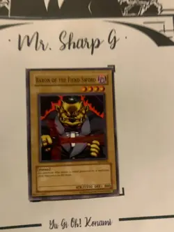 BARON OF THE FIEND SWORD - SDY-036 ENGLISH Yu-Gi-Oh! CARD COMMON KONAMI - Image 2