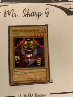 BARON OF THE FIEND SWORD - SDY-036 ENGLISH Yu-Gi-Oh! CARD COMMON KONAMI - Image 3