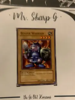 BEAVER WARRIOR - LOB-064 ENGLISH Yu-Gi-Oh! CARD COMMON KONAMI - Image 2