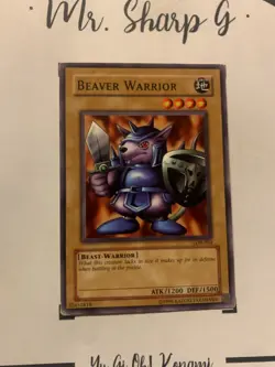 BEAVER WARRIOR - LOB-064 ENGLISH Yu-Gi-Oh! CARD COMMON KONAMI - Image 4