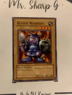 BEAVER WARRIOR - LOB-064 ENGLISH Yu-Gi-Oh! CARD COMMON KONAMI - Image 9
