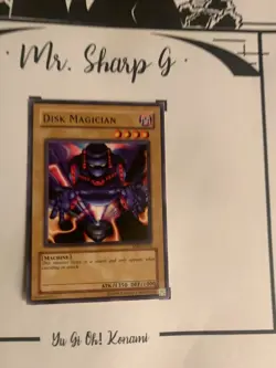 DISK MAGICIAN - MRD-E053 ENGLISH Yu-Gi-Oh! CARD COMMON GAME TCG OCG KONAMI - Image 2