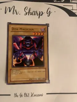 DISK MAGICIAN - MRD-E053 ENGLISH Yu-Gi-Oh! CARD COMMON GAME TCG OCG KONAMI - Image 3