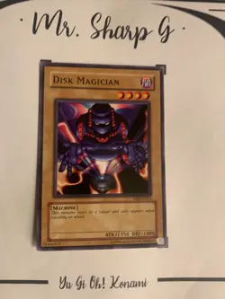 DISK MAGICIAN - MRD-E053 ENGLISH Yu-Gi-Oh! CARD COMMON GAME TCG OCG KONAMI - Image 4