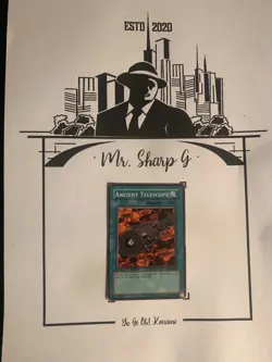 ANCIENT TELESCOPE - 1st EDITION SDK-E036 ENGLISH Yu-Gi-Oh! CARD COMMON KONAMI - Image 1