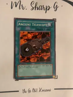 ANCIENT TELESCOPE - 1st EDITION SDK-E036 ENGLISH Yu-Gi-Oh! CARD COMMON KONAMI - Image 3