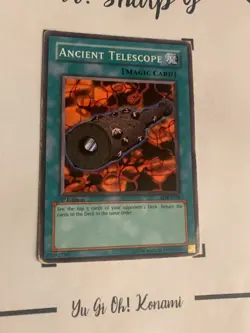 ANCIENT TELESCOPE - 1st EDITION SDK-E036 ENGLISH Yu-Gi-Oh! CARD COMMON KONAMI - Image 4