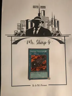 ANCIENT TELESCOPE - 1st EDITION SDK-E036 ENGLISH Yu-Gi-Oh! CARD COMMON KONAMI - Image 7