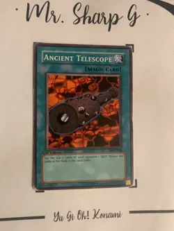 ANCIENT TELESCOPE - 1st EDITION SDK-E036 ENGLISH Yu-Gi-Oh! CARD COMMON KONAMI - Image 9