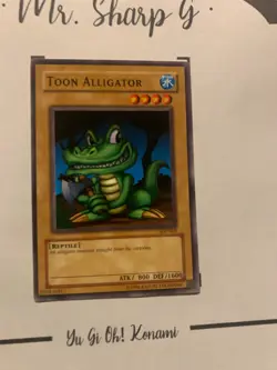 TOON ALIGATOR - SDP-009 ENGLISH Yu-Gi-Oh! CARD COMMON KOANMI - Image 10