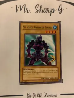 SEA SERPENT WARRIOR OF DARKNESS - IOC-059 ENGLISH Yu-Gi-Oh! CARD COMMON KONAMI - Image 4