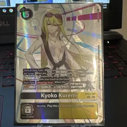 Digimon Card Game Kyoko Kuremi BT22-101 SEC Cyber Eden In Hand! - Image 1