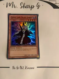 GASH THE DUSTLORD -1st EDITION NUMH-EN015 ENGLISH Yu-Gi-Oh! CARD SUPER RARE HOLO - Image 9