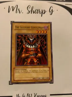 THE ILLUSORY GENTLEMAN - LOD-053 ENGLISH Yu-Gi-Oh! CARD COMMON KONAMI - Image 2
