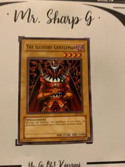 THE ILLUSORY GENTLEMAN - LOD-053 ENGLISH Yu-Gi-Oh! CARD COMMON KONAMI - Image 8