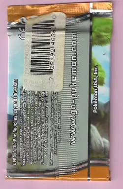 Pokemon "Legends Awakened" 10-Card Sealed Booster Pack (Lucario)  Rough - Image 4