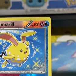 Azumarill 77/114 Steam Siege Reverse Holo Pokémon Card - Image 3