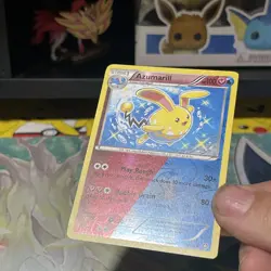 Azumarill 77/114 Steam Siege Reverse Holo Pokémon Card - Image 6