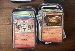 Pokémon Bulk: Black Bolt And White Flare 550 Cards Holos Reverse Common - Image 1