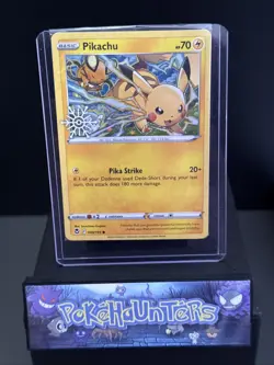 Pokemon Card Pikachu 049/195 Holiday Snowflake Calendar Holo Promo Sealed - Image 3
