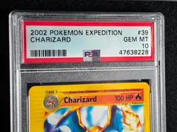 2002 Pokemon Expedition Base Set E-Card Series Charizard #39/165 PSA 10 GEM MT - Image 14