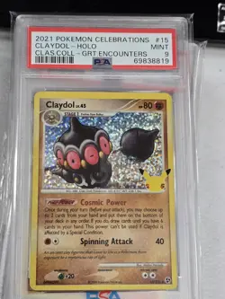 2021 Pokemon Celebrations #15/106 Claydol Holo Great Encounters PSA 9 Card Mint - Image 1