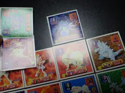 Pokemon Card Amada Sticker Non Holo x30 Mewtwo Snorlax Gyarados Pikachu etc#4605 - Image 2