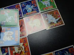 Pokemon Card Amada Sticker Non Holo x30 Mewtwo Snorlax Gyarados Pikachu etc#4605 - Image 3