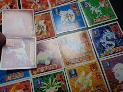 Pokemon Card Amada Sticker Non Holo x30 Mewtwo Snorlax Gyarados Pikachu etc#4605 - Image 5