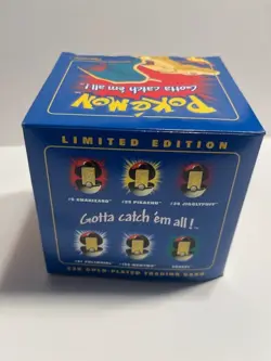 1999 Burger King Pokemon 23K Plated Gold CHARIZARD Card Box Sealed #6 - Image 15