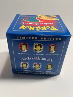 1999 Burger King Pokemon 23K Plated Gold CHARIZARD Card Box Sealed #6 - Image 5