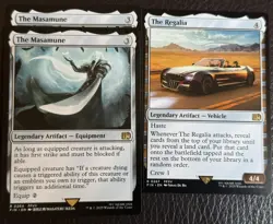 Mtg FIN Final Fantasy — Lot of 3 Rare Artifact—NM - Image 2