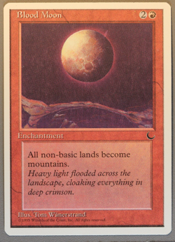 Blood Moon - MTG - Chronicles - Magic: the Gathering - Image 3