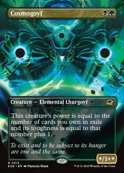x1 Cosmogoyf - Borderless R MTG Edge of Eternities M/NM, English - Image 2